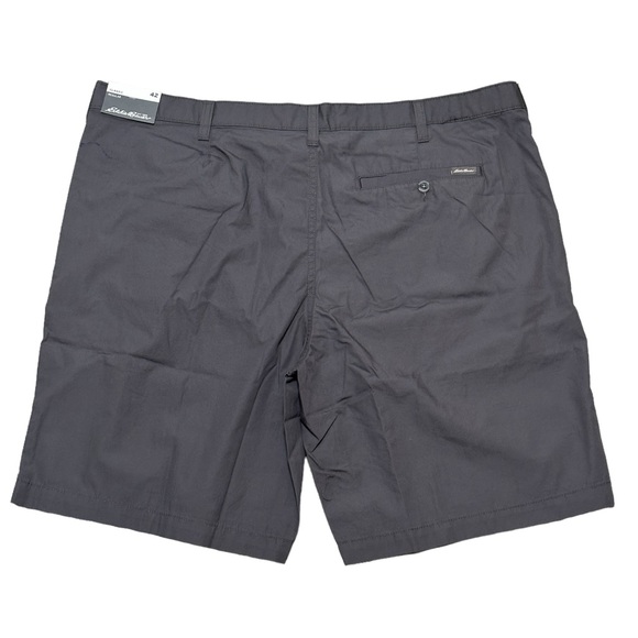 Men's Eddie Bauer 42 XL Camano Chino Khakis Shorts Gray Durable Twill Cotton New - Picture 4 of 10